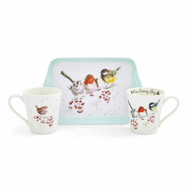 One Snowy Day Mug & Tray Set